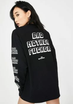 HUF X Pulp Fiction Bad MF Long Sleeve Tee