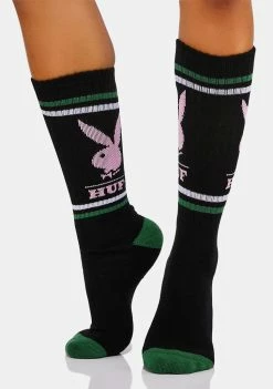 HUF Socks & Tights Playboy Rabbit Head Crew Socks
