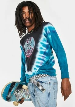 Green Huf The Magic Dragon Graphic Tee Tops