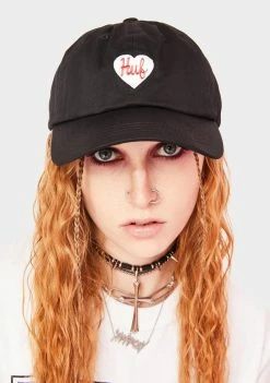 HUF Hats Plastic Heart 6 Panel Hat