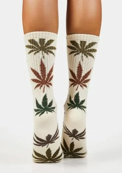Discount ๐ HUF Gradient Leaves Plantlife Crew ๐งฆ Socks ๐งฆ Socks & Tights โญ 7 HUF Gradient Leaves Plantlife Crew Socks Socks & Tights