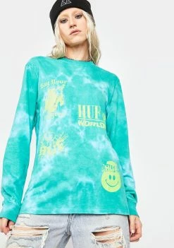 HUF Disorder Long Sleeve Graphic Tee
