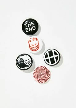 HUF Pins & Patches Spitfire Button Pack
