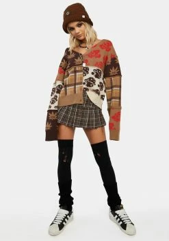 HUF Nature Patchwork Cardigan