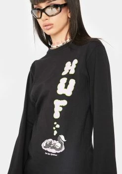 HUF Tops Skunky Long Sleeve Tee