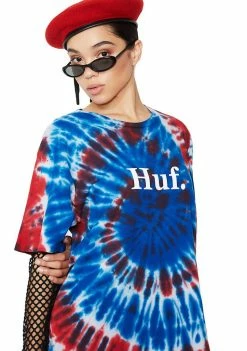 HUF 4th Of July Tie-Dye Tee