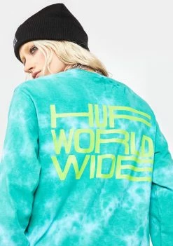 HUF Disorder Long Sleeve Graphic Tee