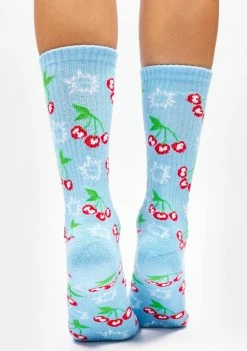 HUF Socks & Tights Sky Popping Cherries Socks