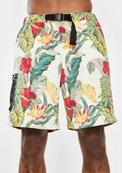 HUF Bottoms Paraiso Tech Shorts