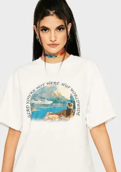 HUF Glad You're Not Here Graphic Tee Tops