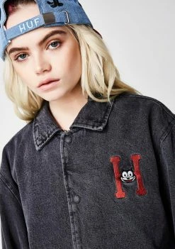 HUF Felix Denim Coach Jacket Outerwear