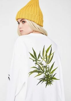 HUF Tropical Plants Long Sleeve Tee Tops