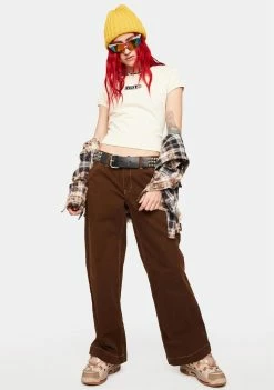 HUF Foil Logo Baby Tee