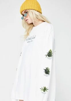 HUF Tropical Plants Long Sleeve Tee Tops