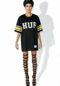 HUF Hail Mary Mesh Football Jersey Tops