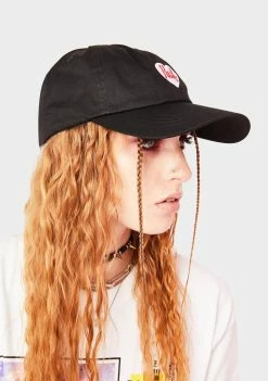 HUF Hats Plastic Heart 6 Panel Hat