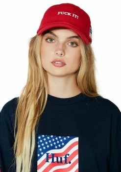 HUF Hats Fuck It Dad Hat