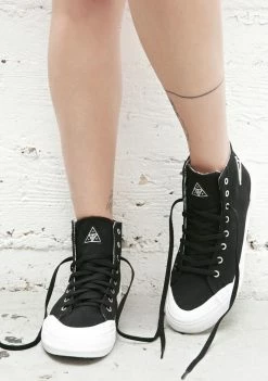 HUF X Obey Classic Hi Top Sneakers