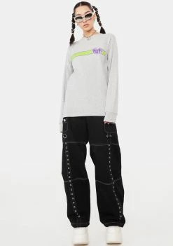 HUF Tops Candyflip Long Sleeve Tee