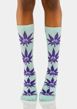 HUF Socks & Tights Mint Green Buddy Crew Socks