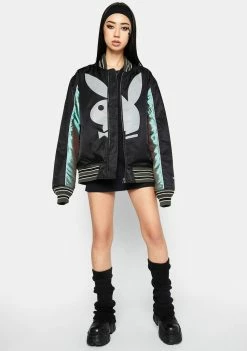 HUF Outerwear Playboy Reversible Bomber Jacket
