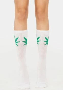 HUF Socks & Tights Green Buddy Spotlight Socks