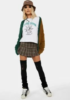 HUF Long Sleeves Nature Lover Crop Long Sleeve Tee