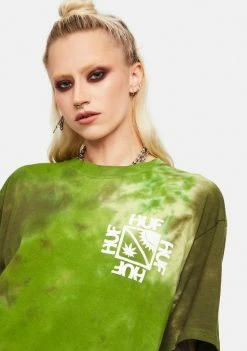 HUF Sunshine Tie Dye Graphic Tee Tops