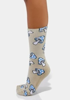 HUF Socks & Tights Shrooms Crew Socks