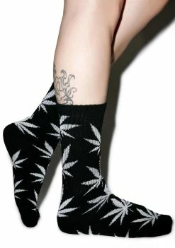 HUF Glow In The Dark Crew Socks Socks & Tights