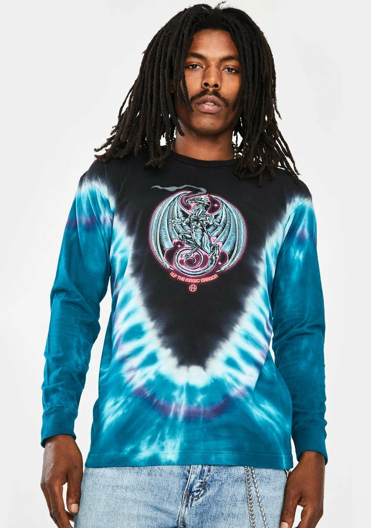 Discount โ๏ธ Green Huf The Magic Dragon Graphic Tee Tops ๐ 3 Green Huf The Magic Dragon Graphic Tee Tops