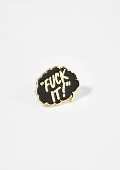 HUF Fuck It Lapel Pin