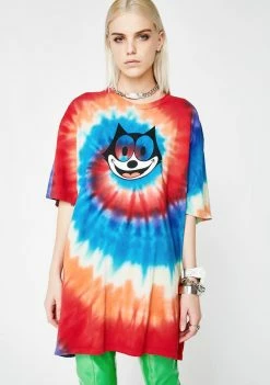 HUF Felix Hypnotize Spiral Tee Tops