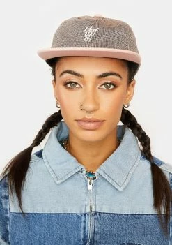 HUF Micro Houndstooth 6 Panel Hat Hats