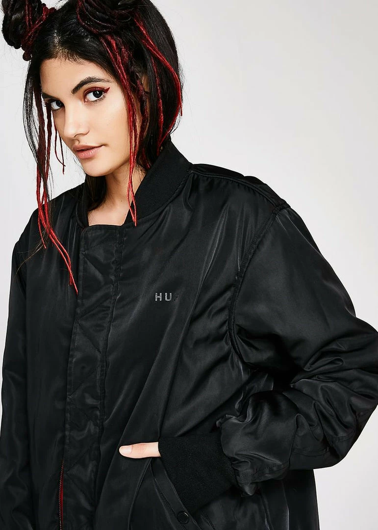 Best Sale π HUF Space Race MA-1 Jacket Outerwear π 4 HUF Space Race MA-1 Jacket Outerwear