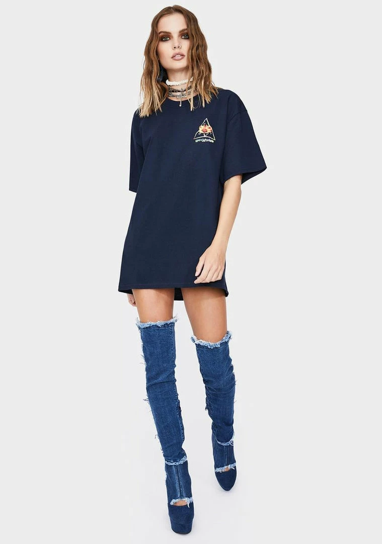 Wholesale ๐ HUF Come Down Triple Triangle Graphic Tee ๐ 5 HUF Come Down Triple Triangle Graphic Tee