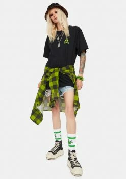 HUF Tops Green Buddy TT Graphic Tee