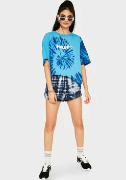 HUF Pacific Blue Viral Graphic Tee Tops