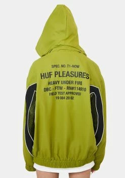HUF X Pleasures Darton Track Jacket
