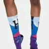 HUF Socks & Tights Grape Mirage Crew Socks