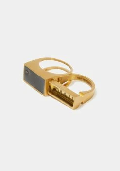 HUF Circle H Stash Ring