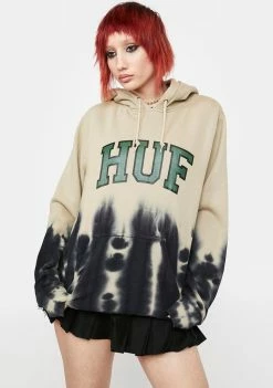 HUF Tops Hartford Tie Dye Pullover Hoodie