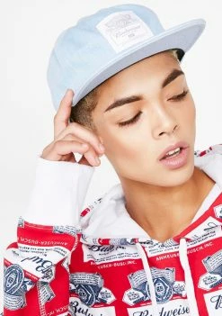 HUF Hats Budweiser Label 6 Panel Hat