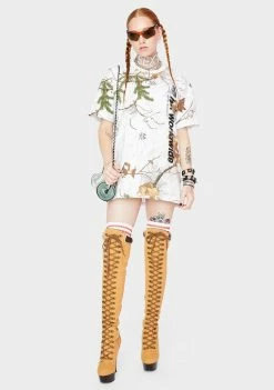 HUF Realtree Peak Logo Graphic Tee Tops