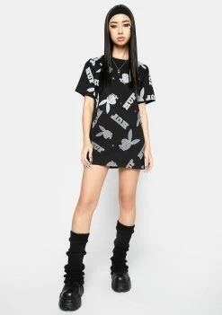 HUF Playboy VVS Pattern Graphic Tee