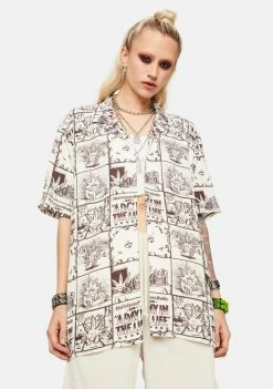 HUF Day In The Life Woven Top