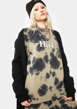 Top 10 😍 HUF In Bloom Crewneck Tops 💯 7 HUF In Bloom Crewneck Tops