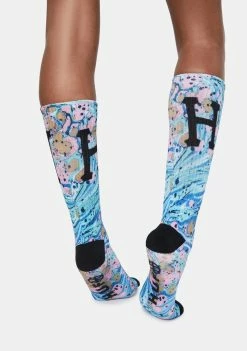 HUF Drip Digital Crew Socks