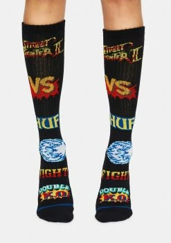 HUF Street Fighter Graphic Crew Socks