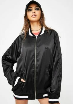 Deals ๐ฅฐ HUF Cigar Club Betty Bomber Jacket Outerwear โ 9 HUF Cigar Club Betty Bomber Jacket Outerwear